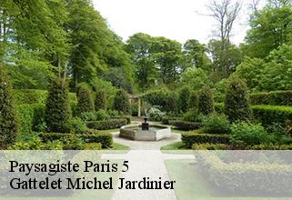 paysagiste paris-5-75005 Gattelet Michel Jardinier