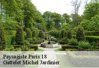 paysagiste paris-18-75018 Gattelet Michel Jardinier