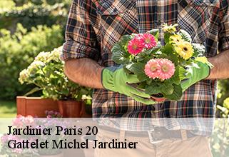 jardinier paris-20-75020 Gattelet Michel Jardinier